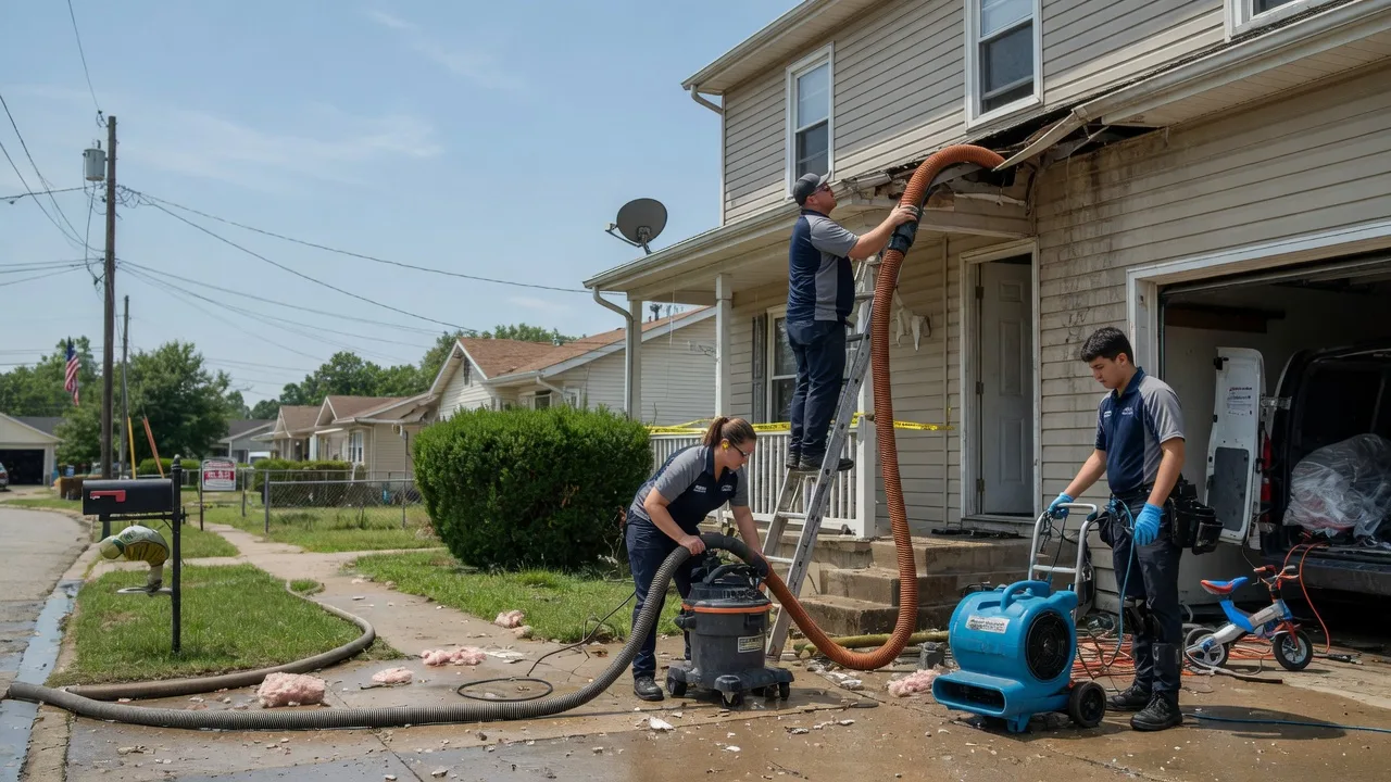 Water Damage Restoration in Rantoul, IL near me